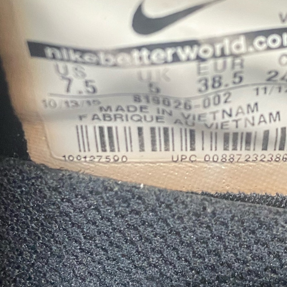 Nike Training flex Supreme TR4 black Shoes size 7.5 - Picture 6 of 6